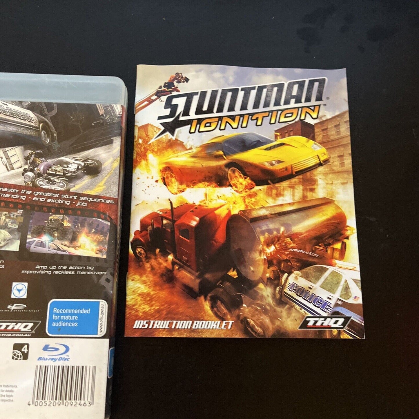 Stuntman: Ignition (Sony PlayStation 3, 2006) With Manual