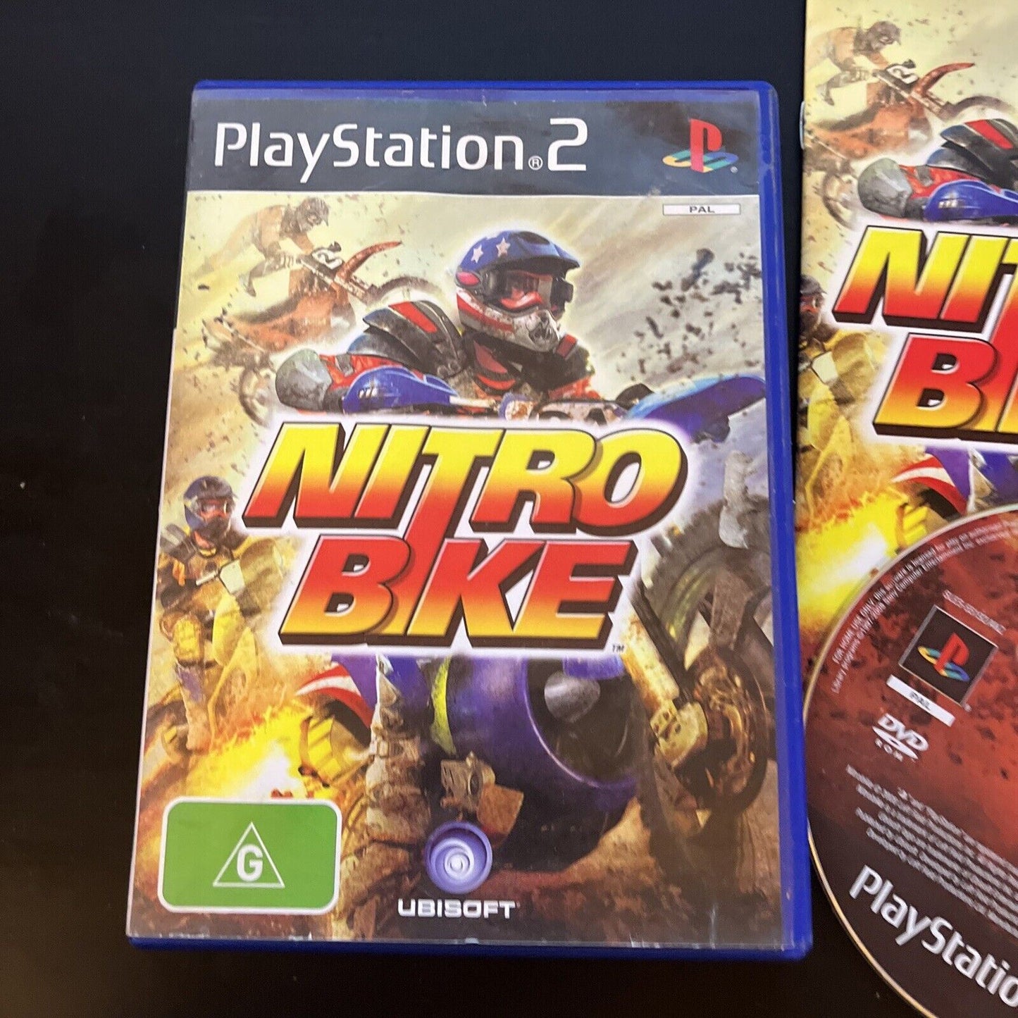 Nitro Bike Sony PlayStation 2 PS2 With Manual PAL