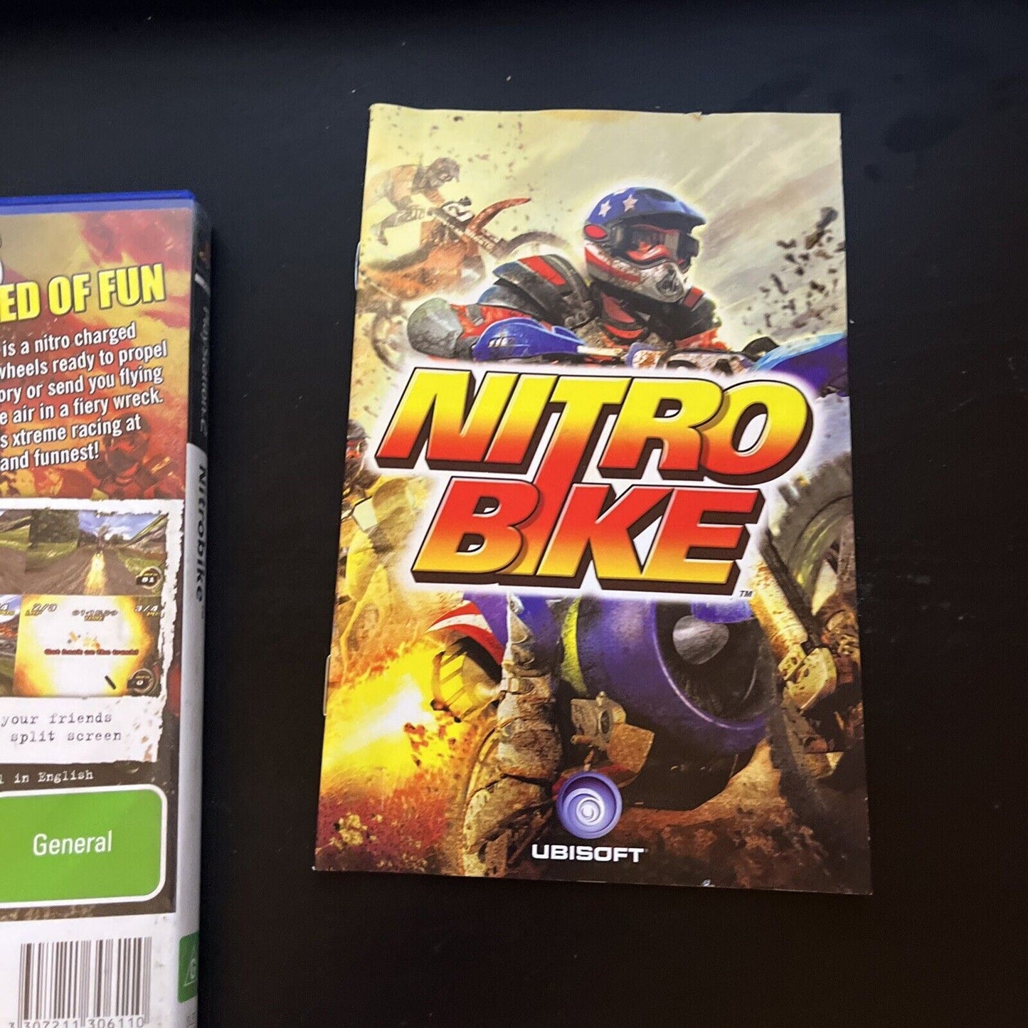 Nitro Bike Sony PlayStation 2 PS2 With Manual PAL