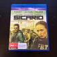 Sicario (Blu-ray, 2015) Emily Blunt, Benicio Del Toro, Josh Brolin Region B