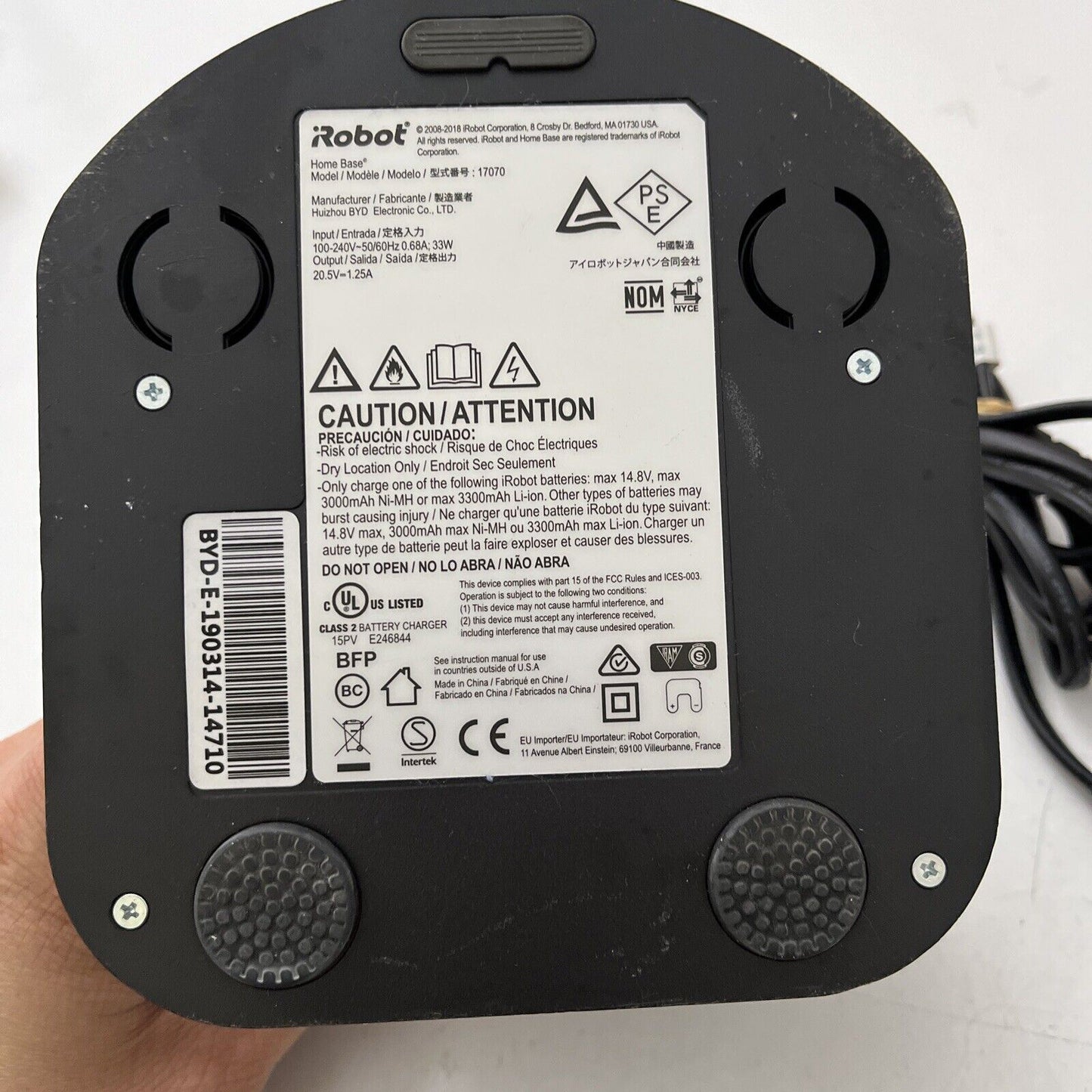 iRobot Roomba 17070 Integrated Dock Charger