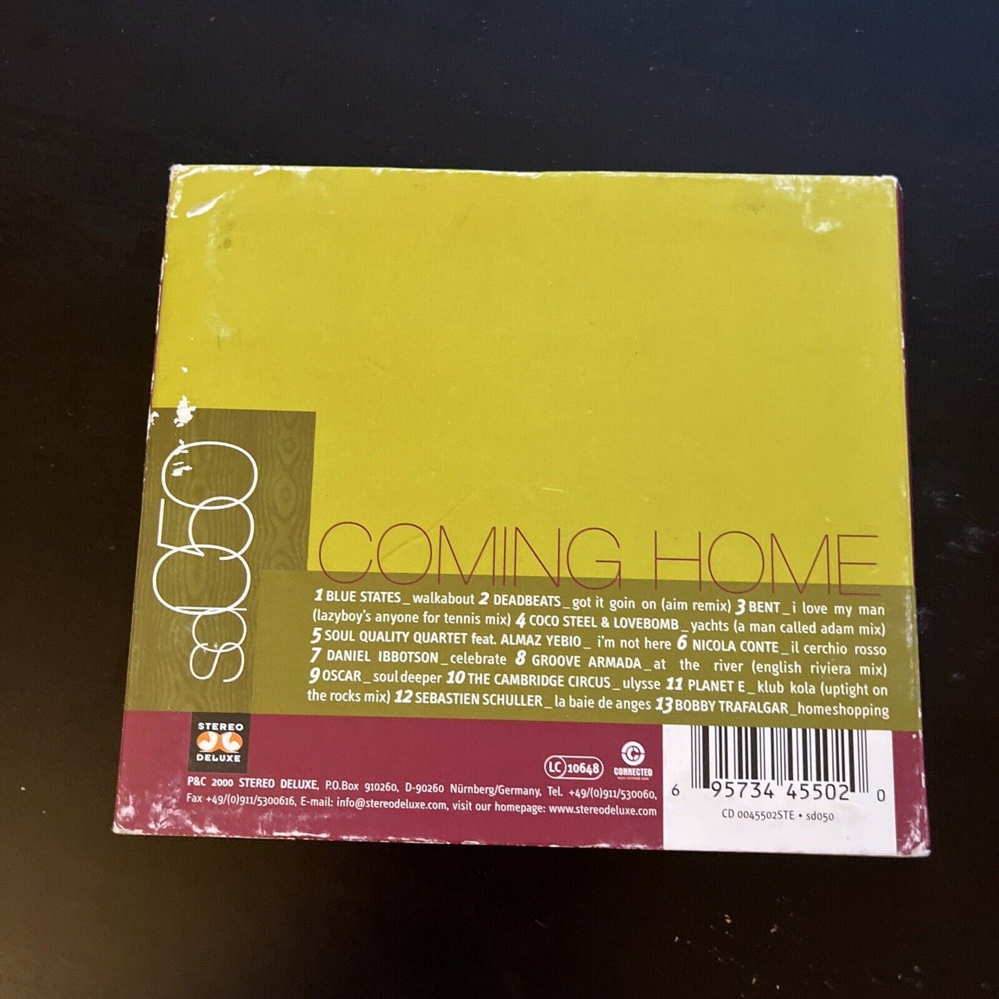 Coming Home ... Warming up Your Living Area (CD, 2000)