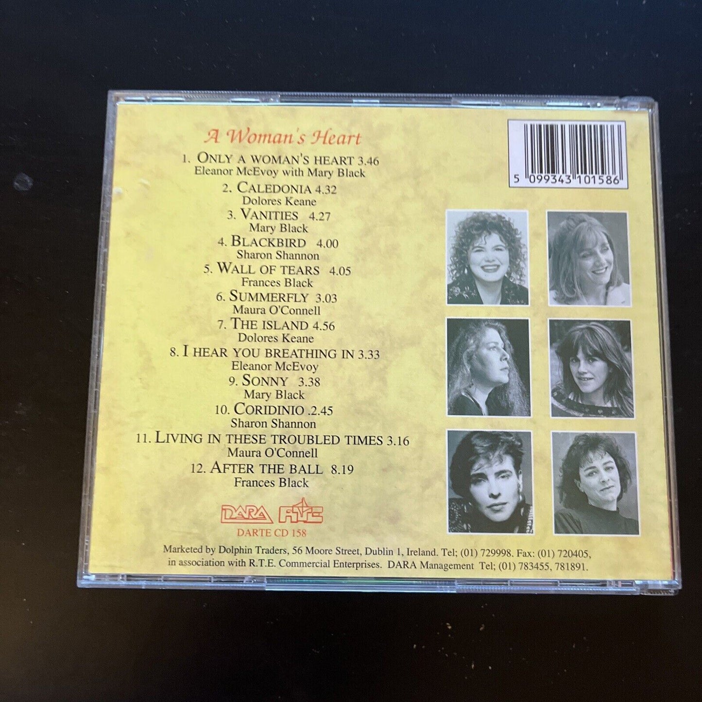 A Woman's Heart  (CD, 1993) RTE