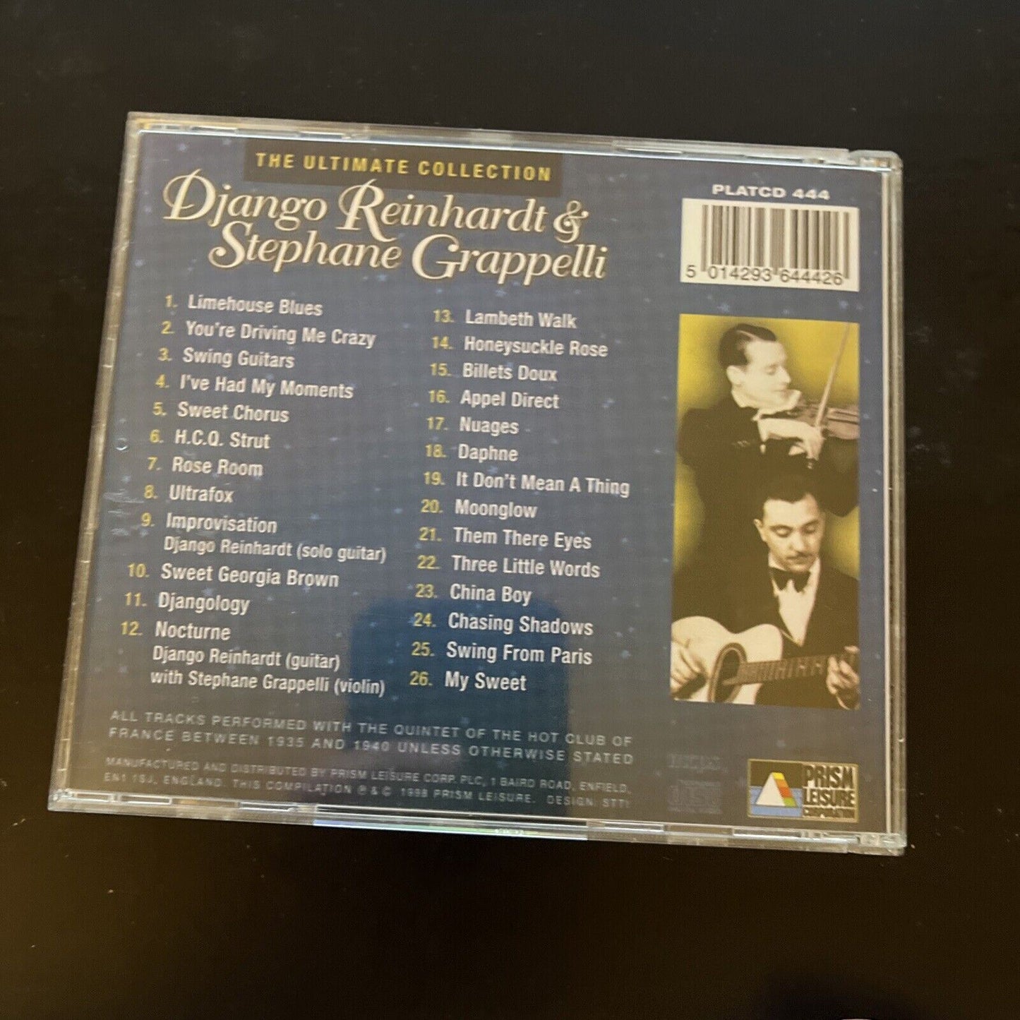 Django Reinhardt - The Ultimate Collection (CD, 1999)