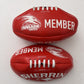 2x Adelaide Crows Member Football Sherrin