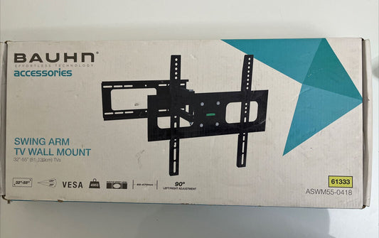 Bauhn Swing Arm TV Wall Mount 32"-55" (81-138cm) TV