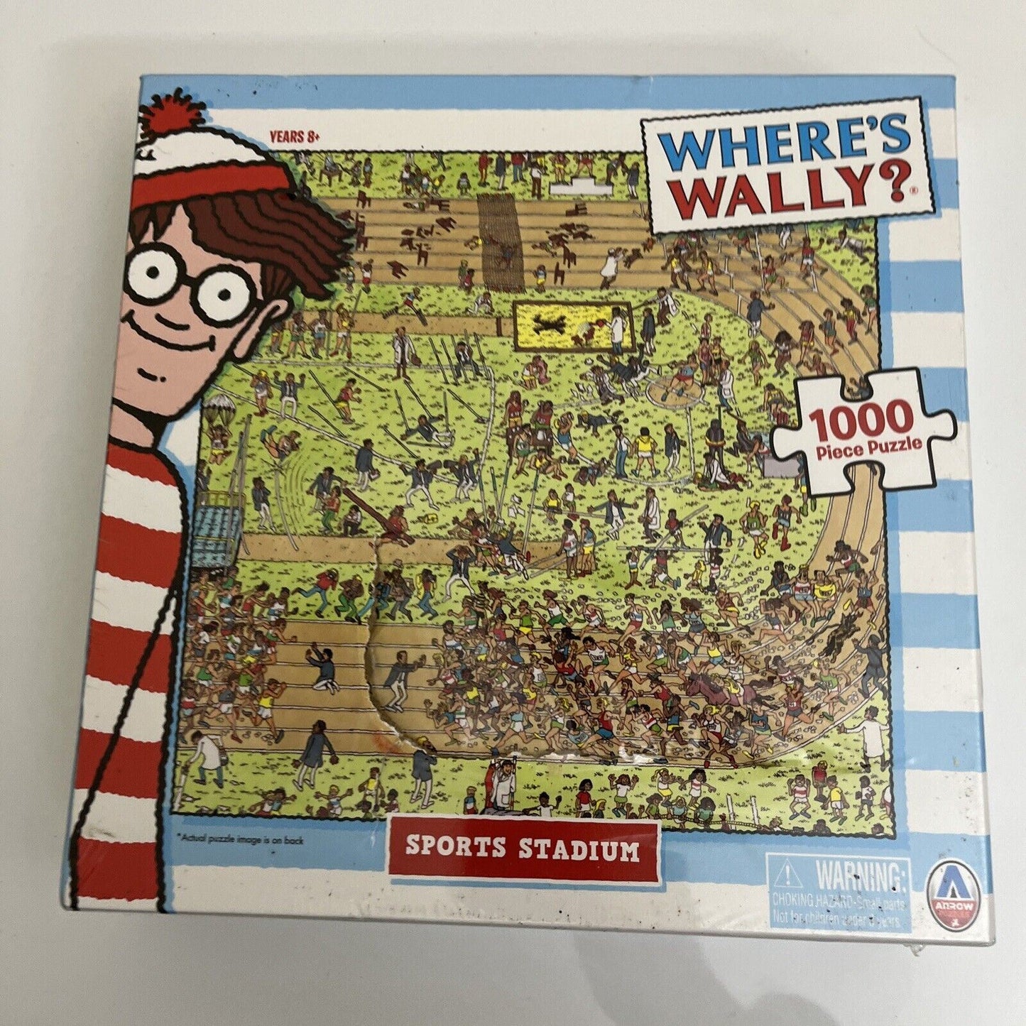 NEW Where's Wally? Sports Stadium 1000 Piece Jigsaw Puzzle Bundle  69cm x 50cm