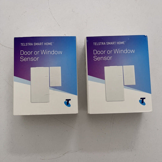 2x NEW Telstra Smart Home Door or Window Sensor