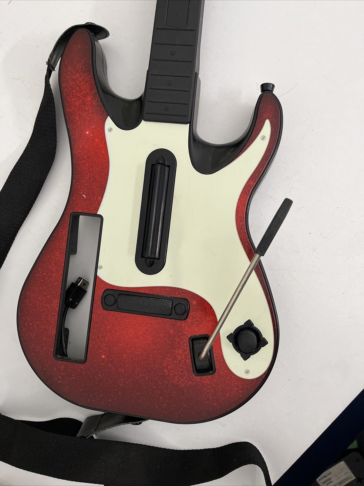 Wireless Guitar Controller For Wii - Compatible With Guitar Hero & Rock Band Games (Except Rock Band 1)