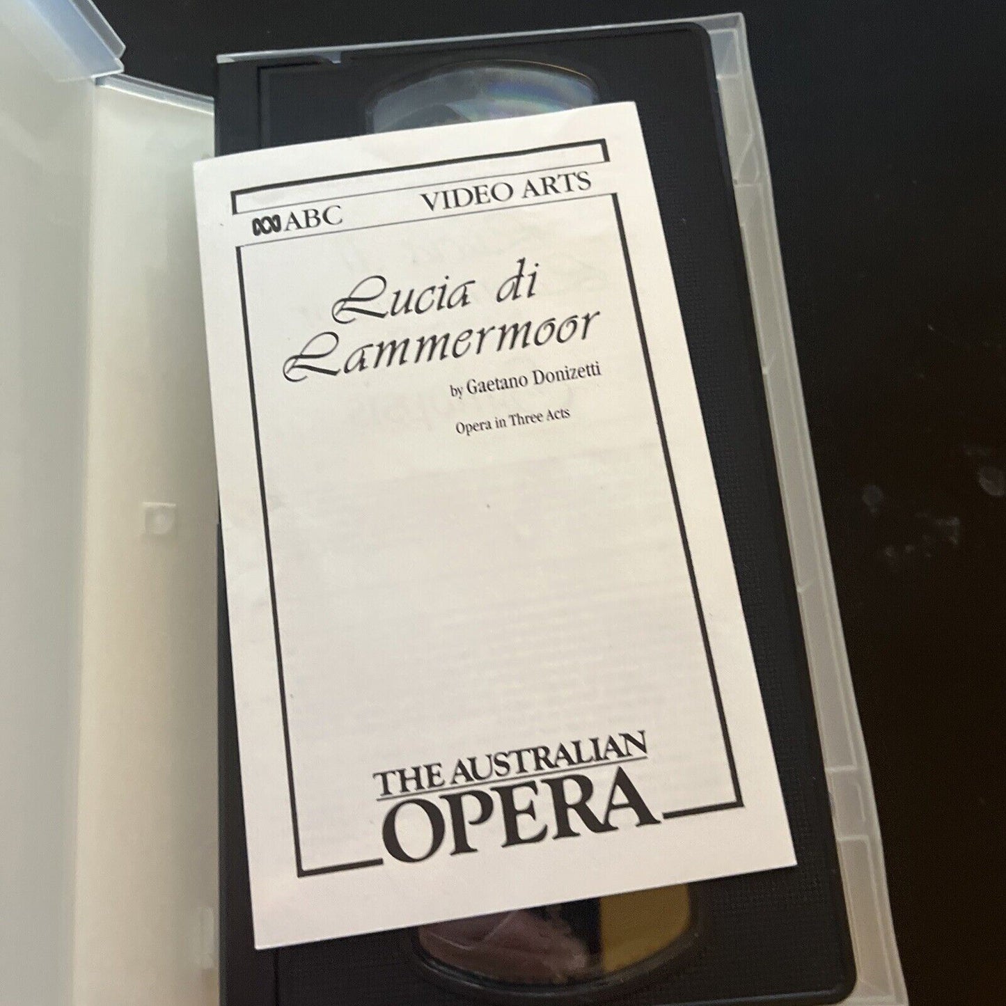 Joan Sutherland: Lucia Di Lammermoor by Gaetano Donizetti (VHS, 1986) PAL ABC