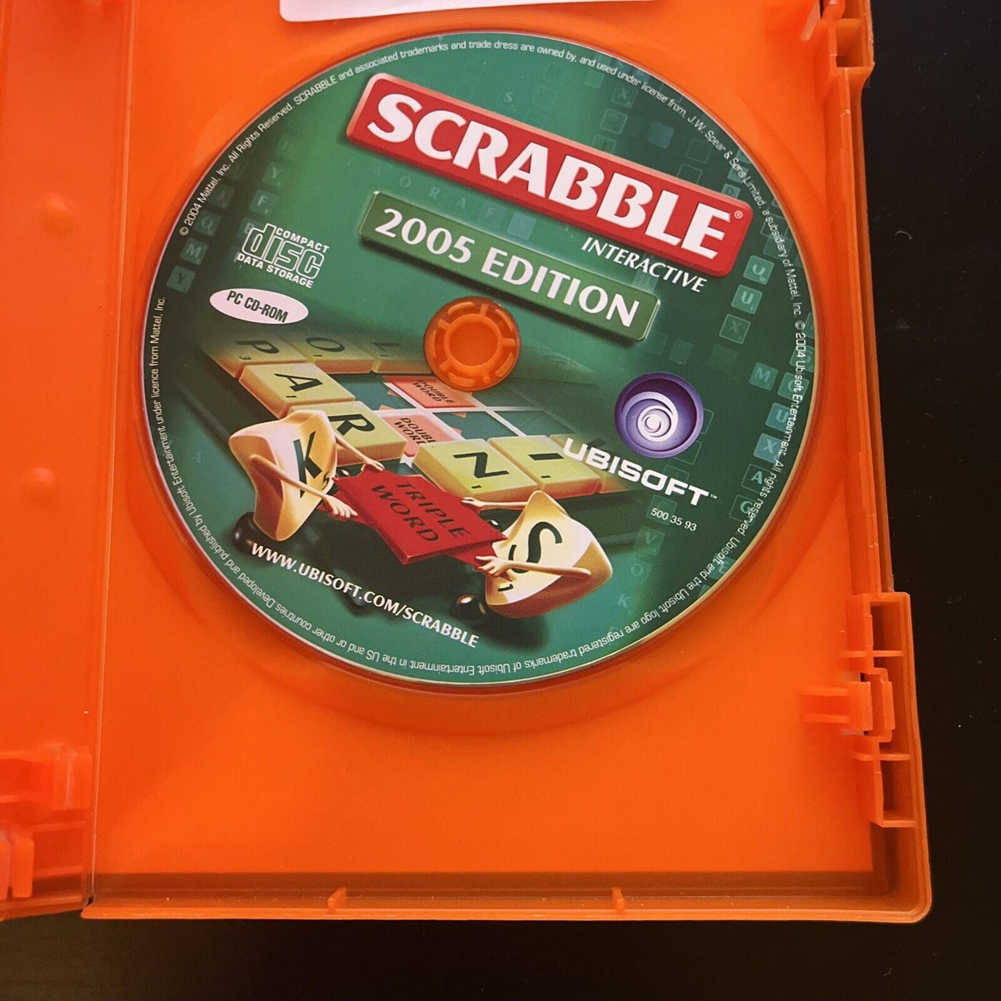 Scrabble Interactive 2005 Edition PC CDROM Windows Game