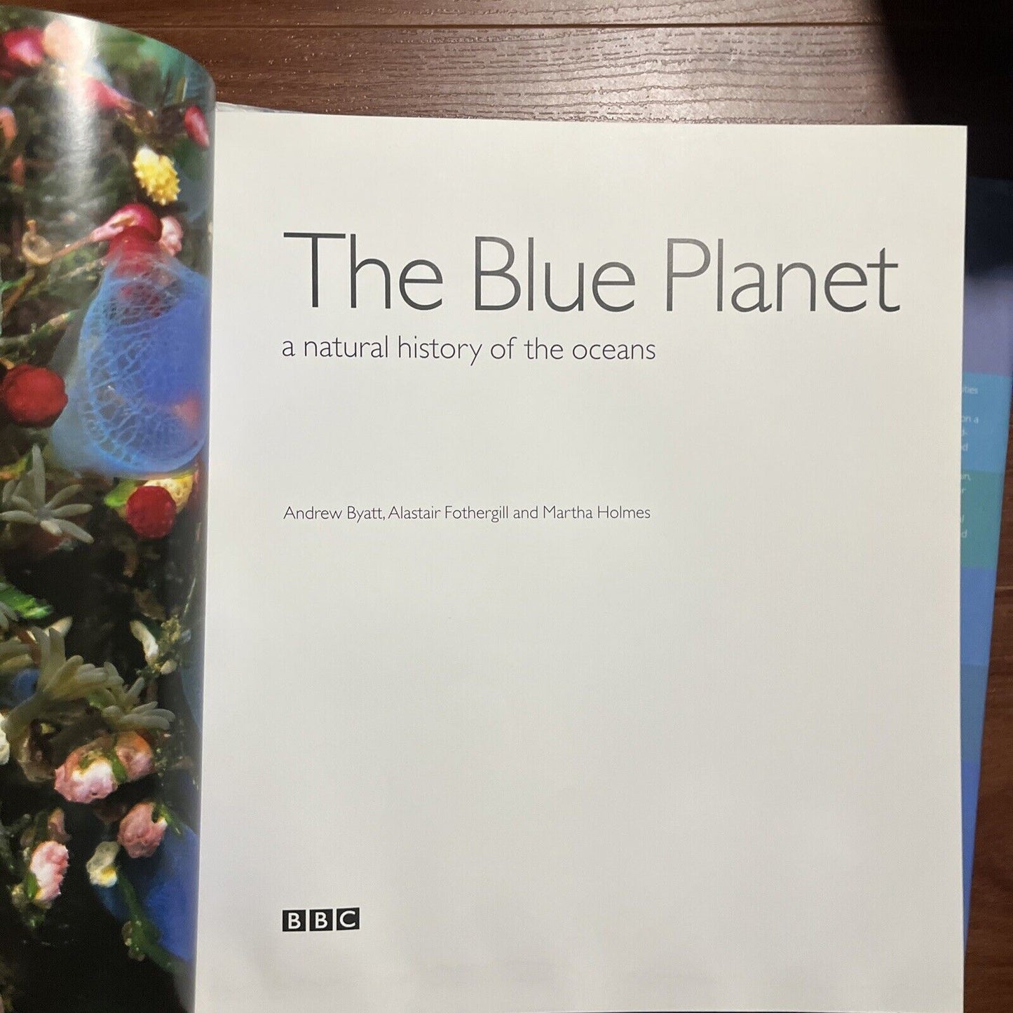 BBC The Blue Planet -  A Natural History Of The Oceans (Hardcover, 2001)