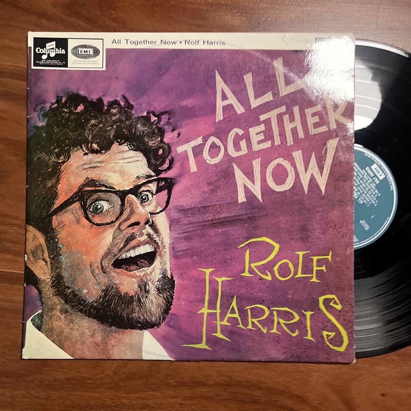 Rolf Harris – All Together Now Vinyl LP 1965 Columbia Australia 12"