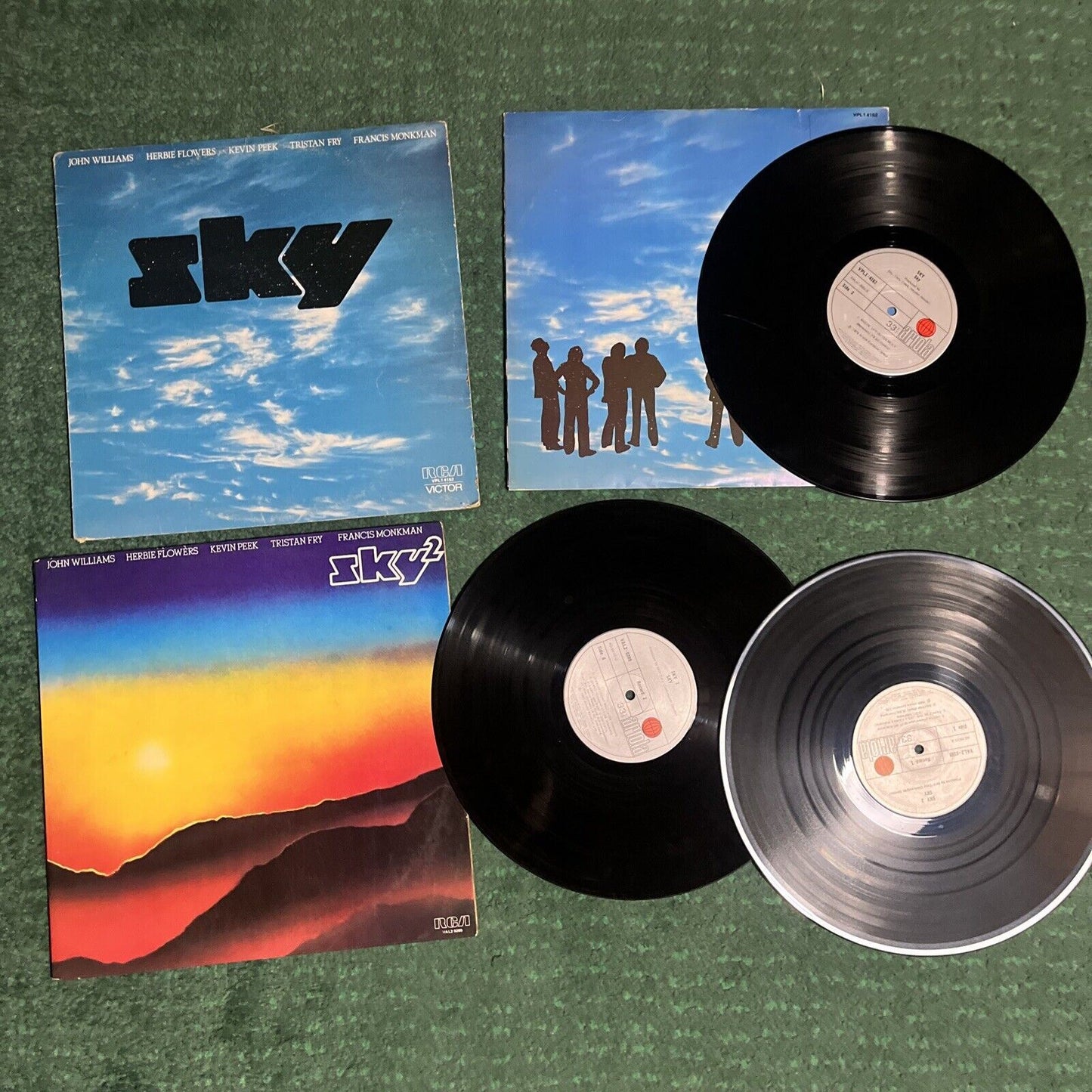 Sky - Sky 1 & 2 (Vinyl LP) Record