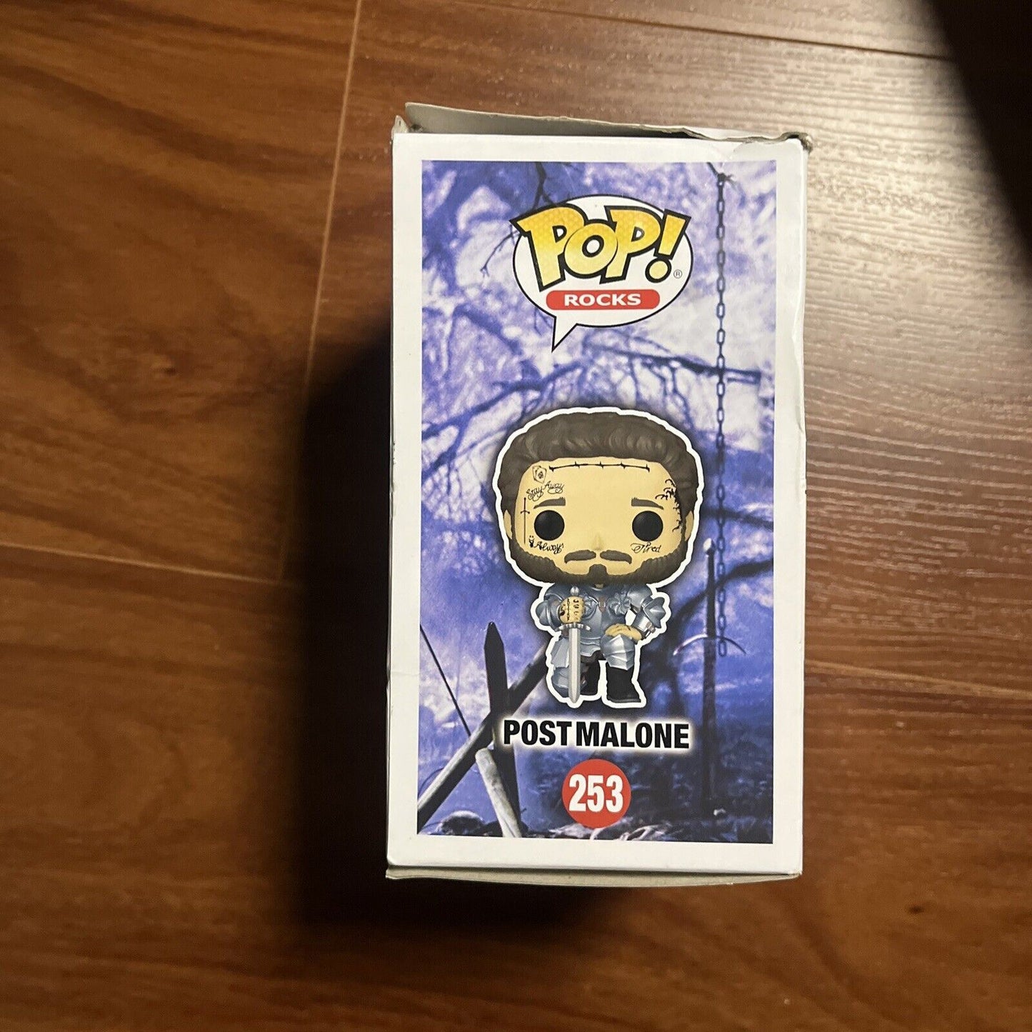 Post Malone Knight Figure #253 Vinyl Funko Pop Rocks Musician