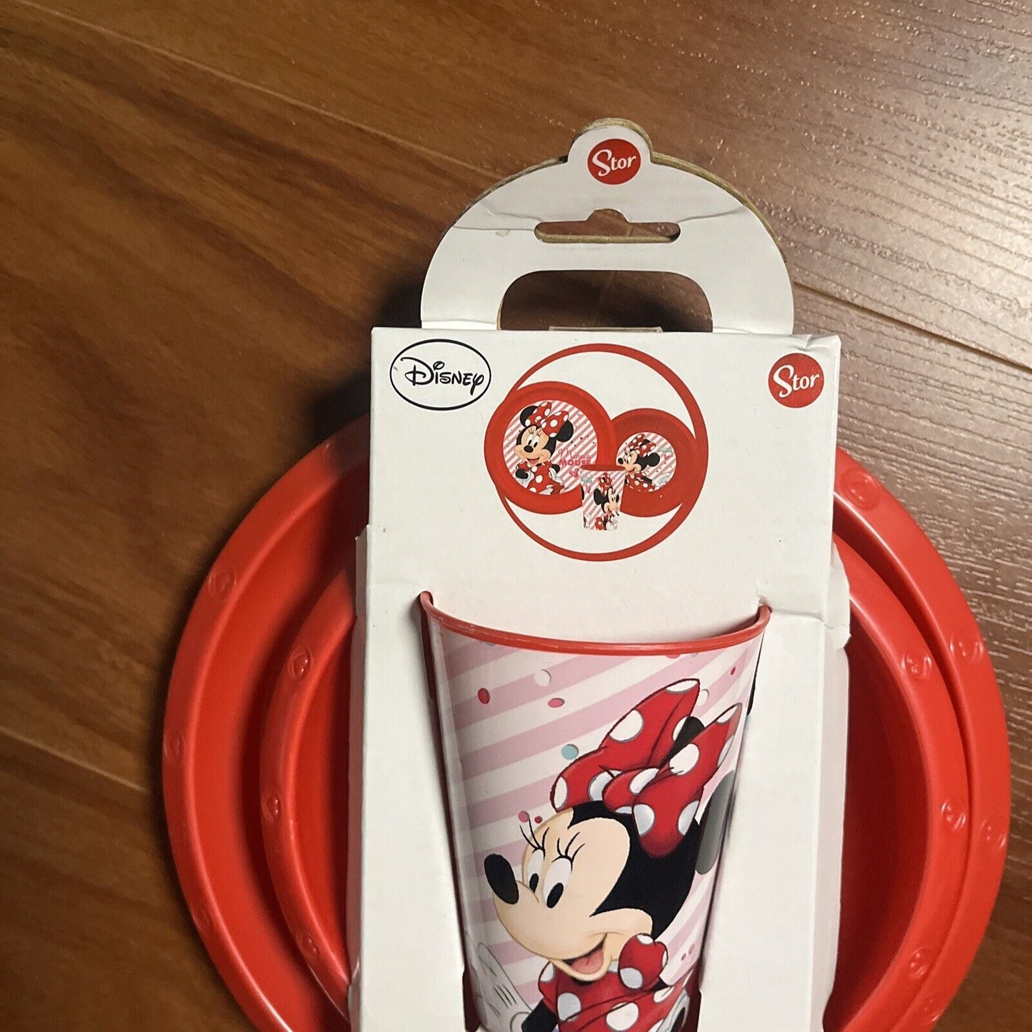 NEW Disney Minnie Mouse 3 Piece Dinner Set