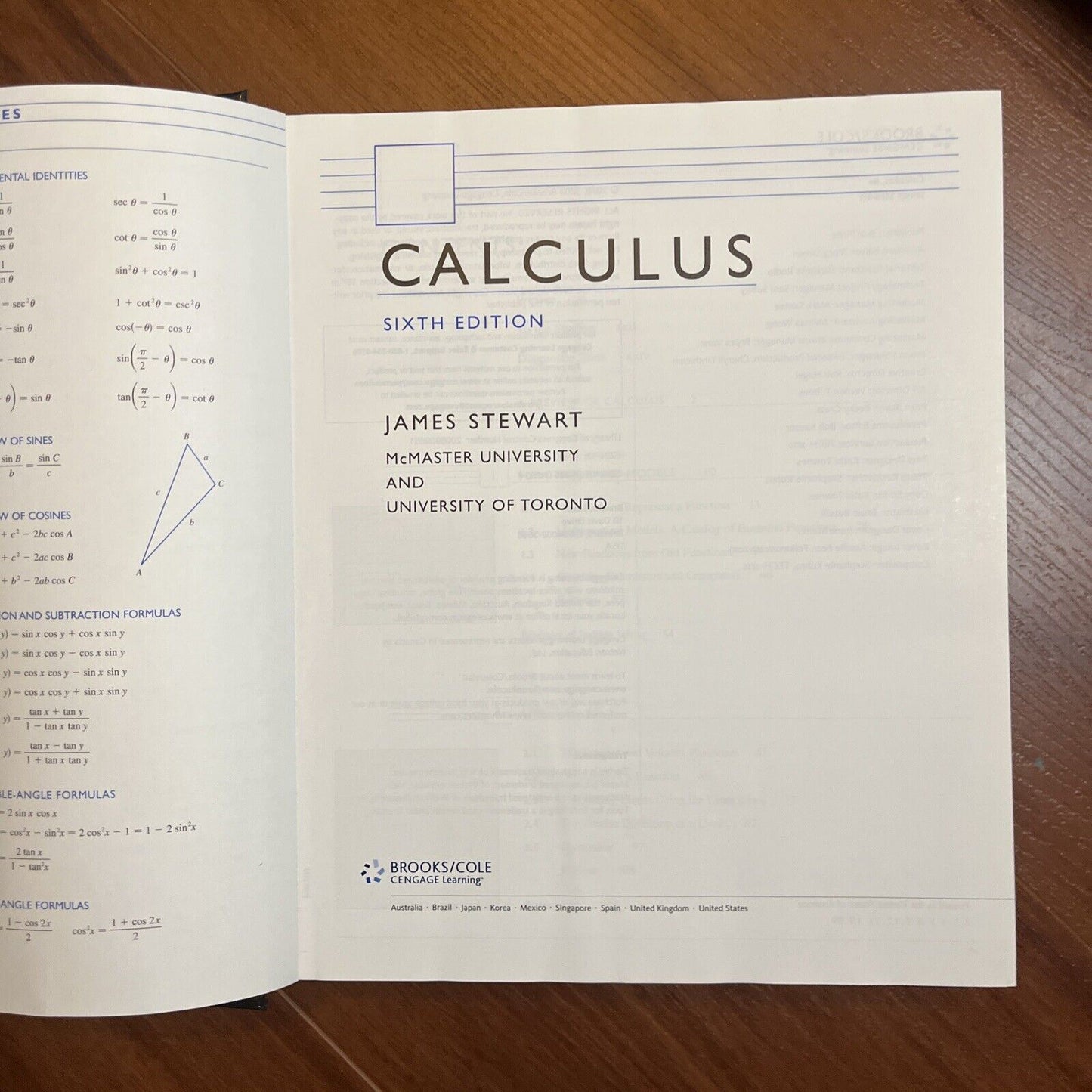 Calculus 6e by James Stewart (Book, 2007)