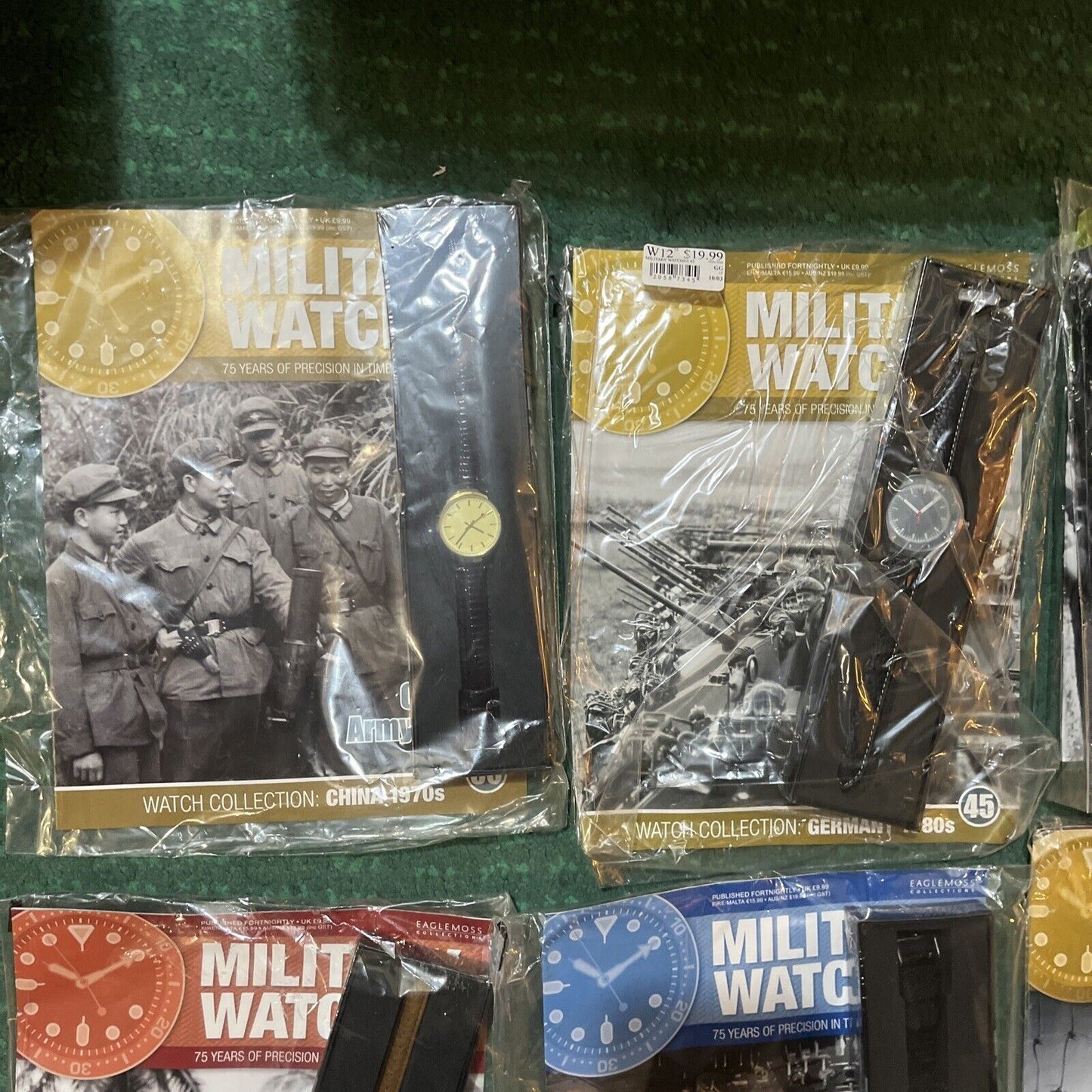 15x Military Watches: Swedish Forces, Soviet Airman, Canadian Air Force