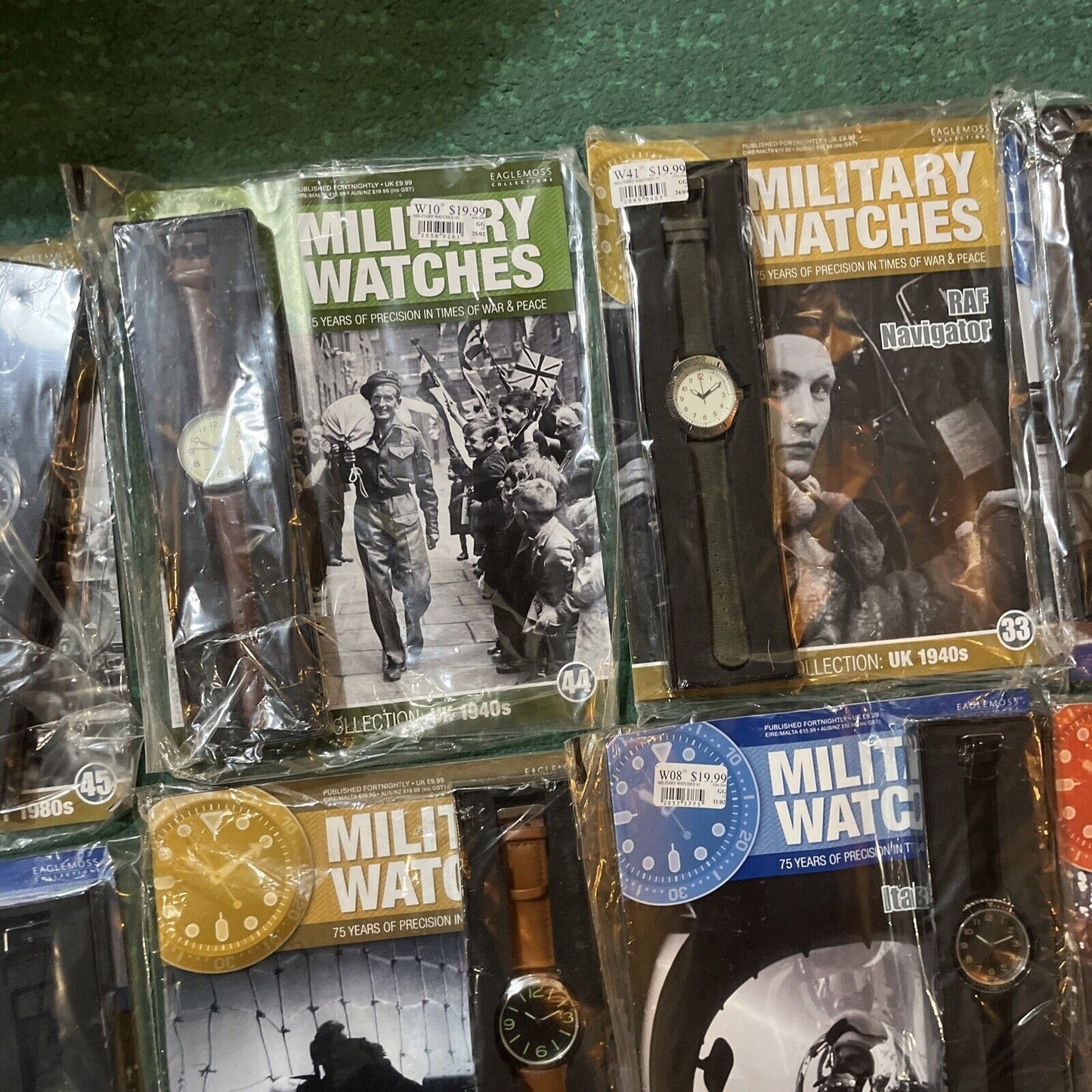 15x Military Watches: Swedish Forces, Soviet Airman, Canadian Air Force