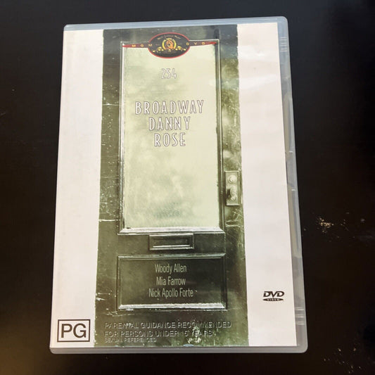 Broadway Danny Rose (DVD, 1984) Woody Allen, Mia Farrow, NEW Region 4
