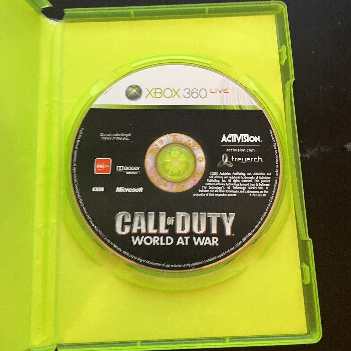 Call of Duty: World At War - Xbox 360 PAL