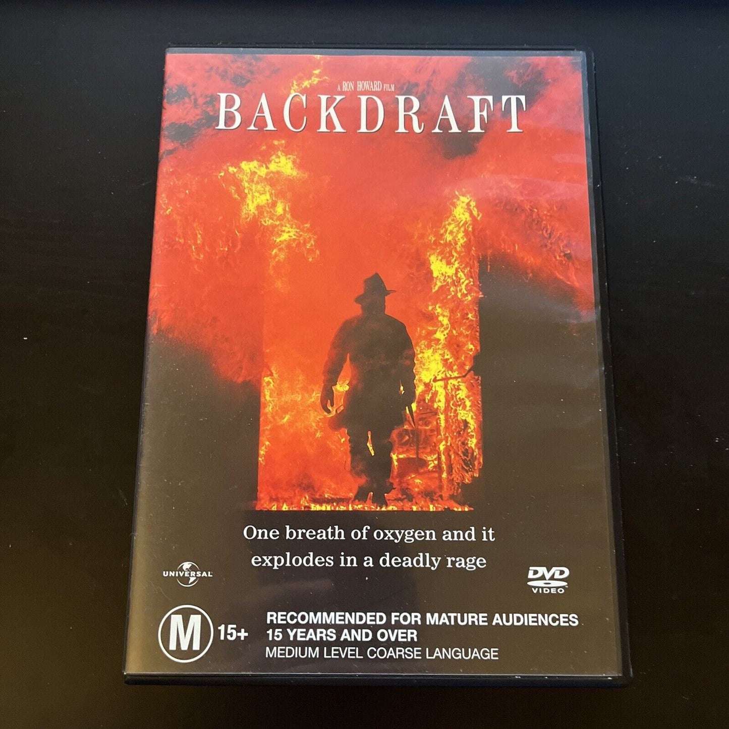 Backdraft (DVD, 1991) Kurt Russell, William Baldwin Region 4&2