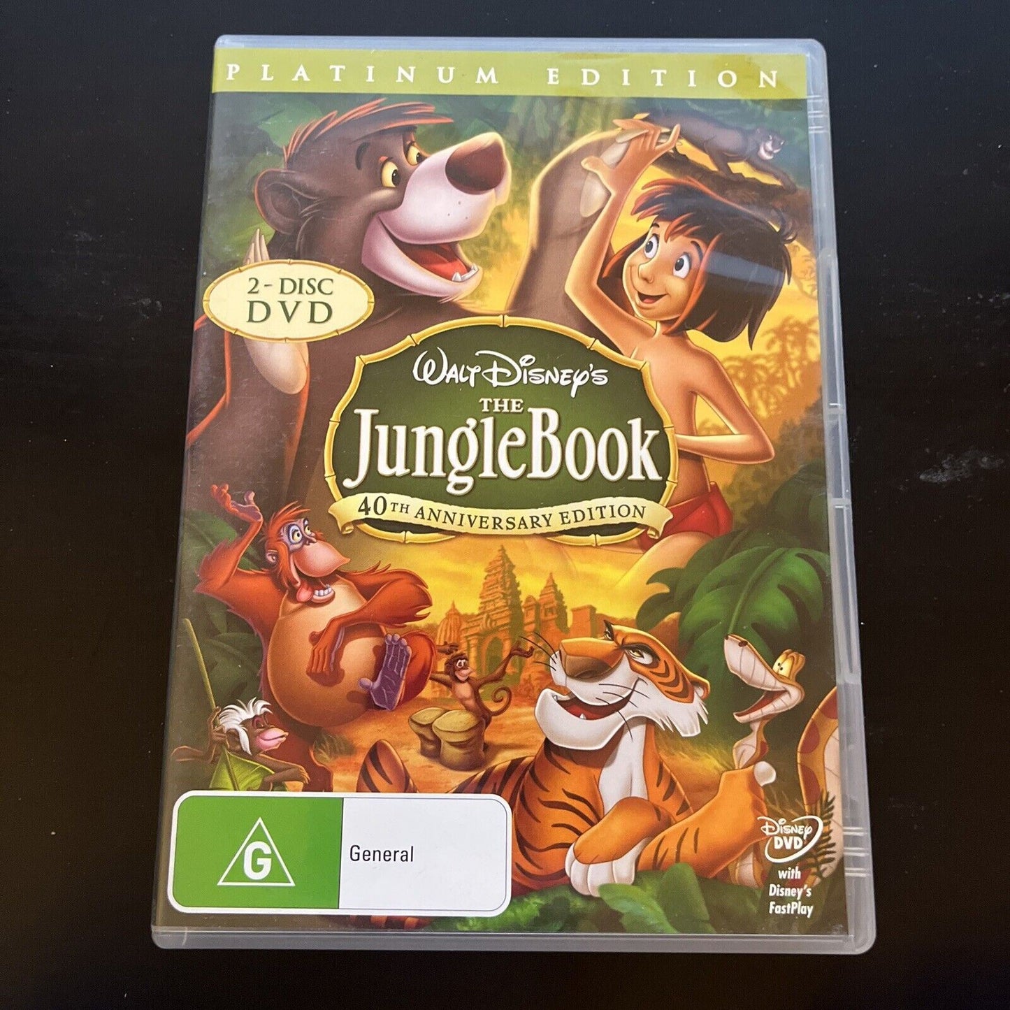 The Jungle Book - Platinum Edition (DVD, 1967, 2-Disc)  Region 4