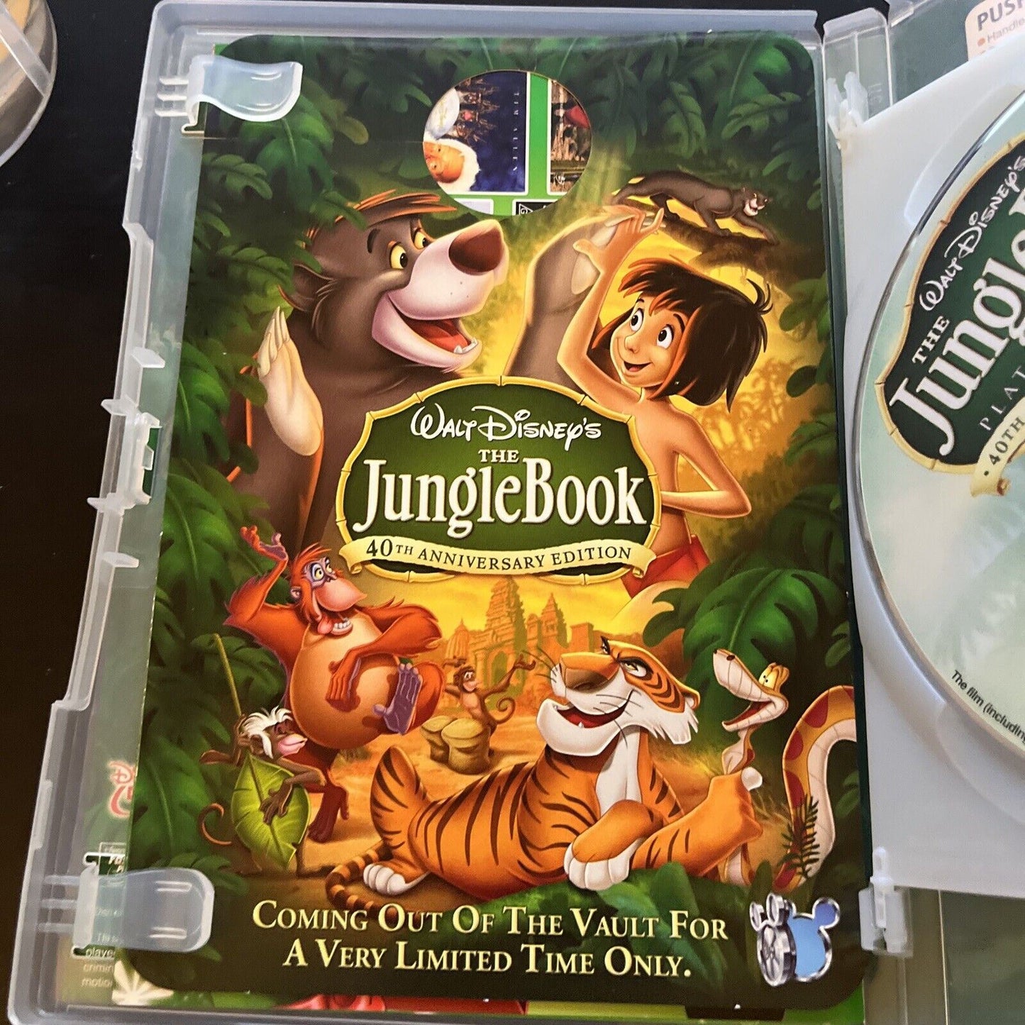 The Jungle Book - Platinum Edition (DVD, 1967, 2-Disc)  Region 4