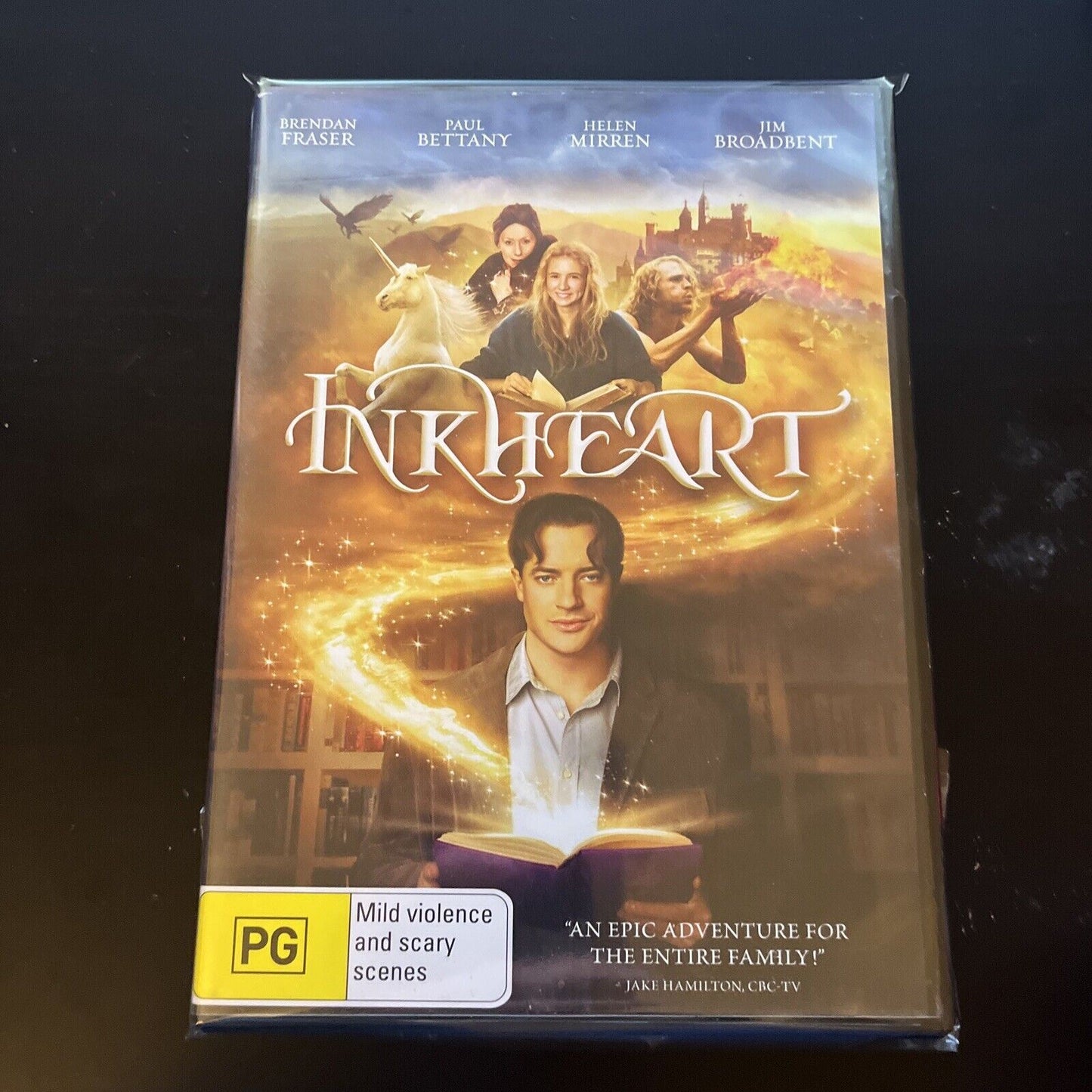 Inkheart (DVD, 2008) Brendan Fraser, Paul Bettany, Helen Mirren NEW Region 4