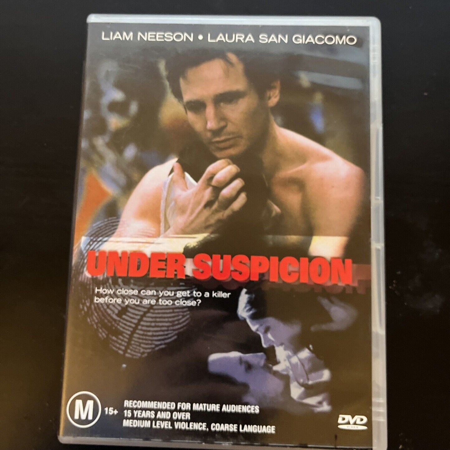 Under Suspicion (DVD, 1991) Liam Neeson, Laura San Giacomo Region 4