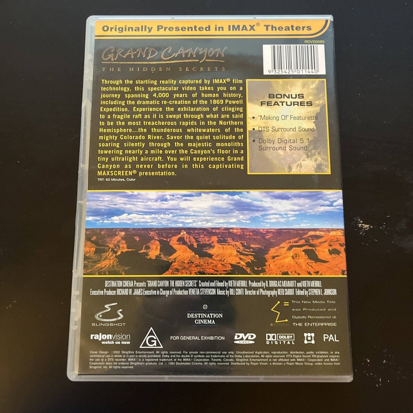 Imax - Grand Canyon (DVD, 2002) NEW Region 4