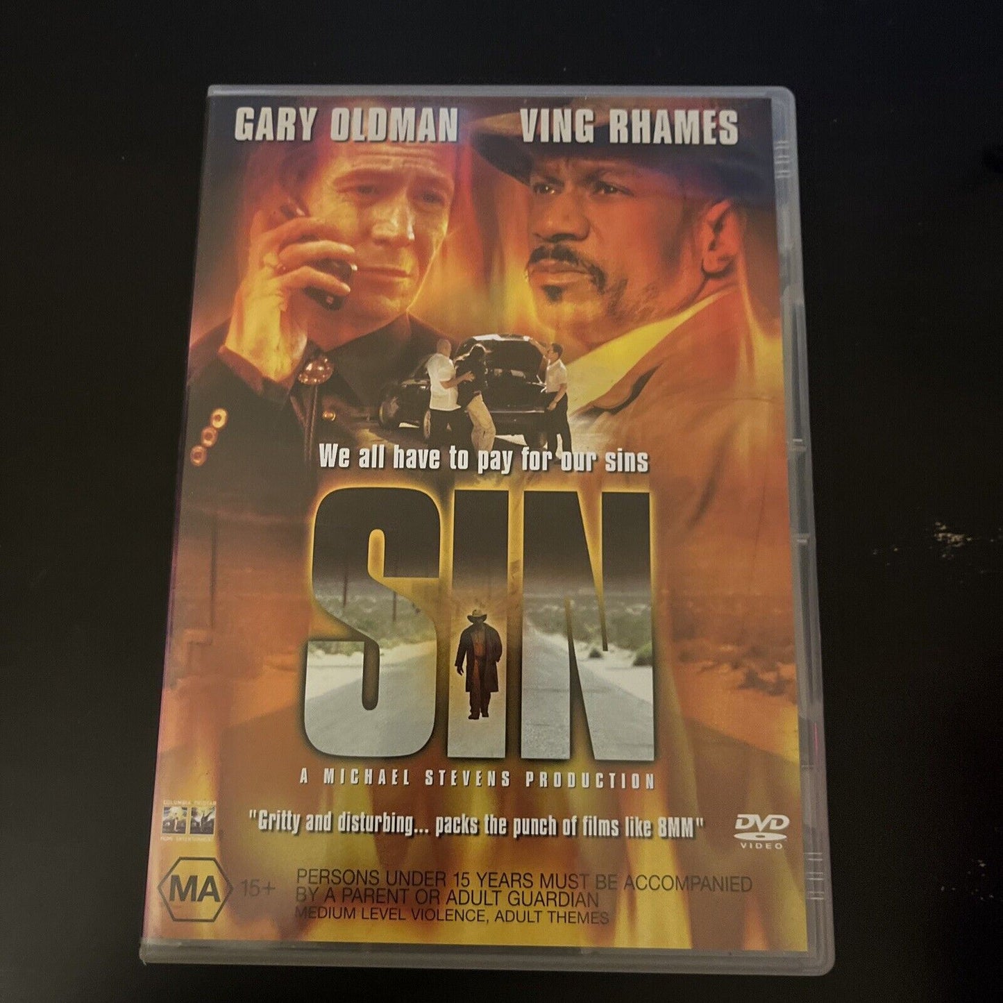 Sin (DVD, 2003) Gary Oldman, Ving Rhames, Kerry Washington Region 4