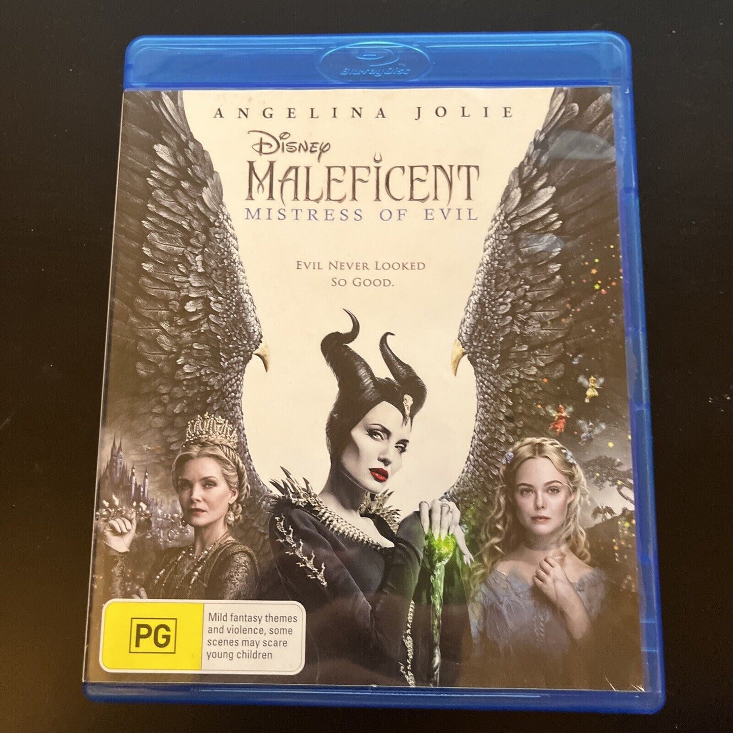 Maleficent - Mistress Of Evil (Blu-ray, 2019) Angelina Jolie, All Regions