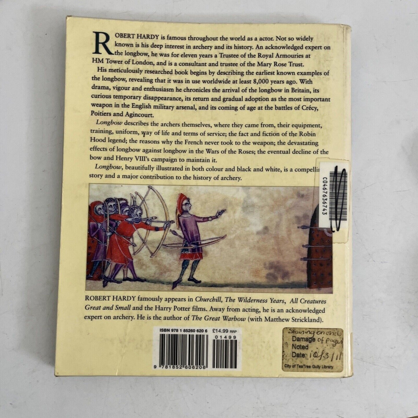 Longbow: A Social and Military History by Robert Hardy (Paperback, 2006)
