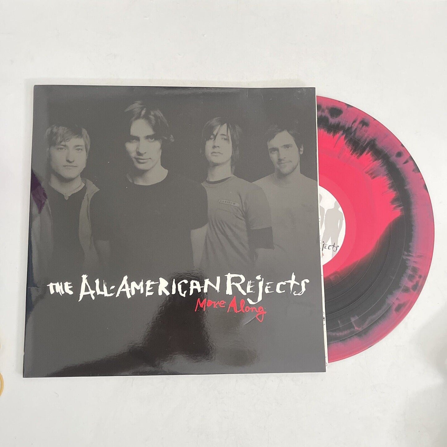 The All-American Rejects - Move Along (Vinyl Record, 2006) w/ Red Swirl Colored