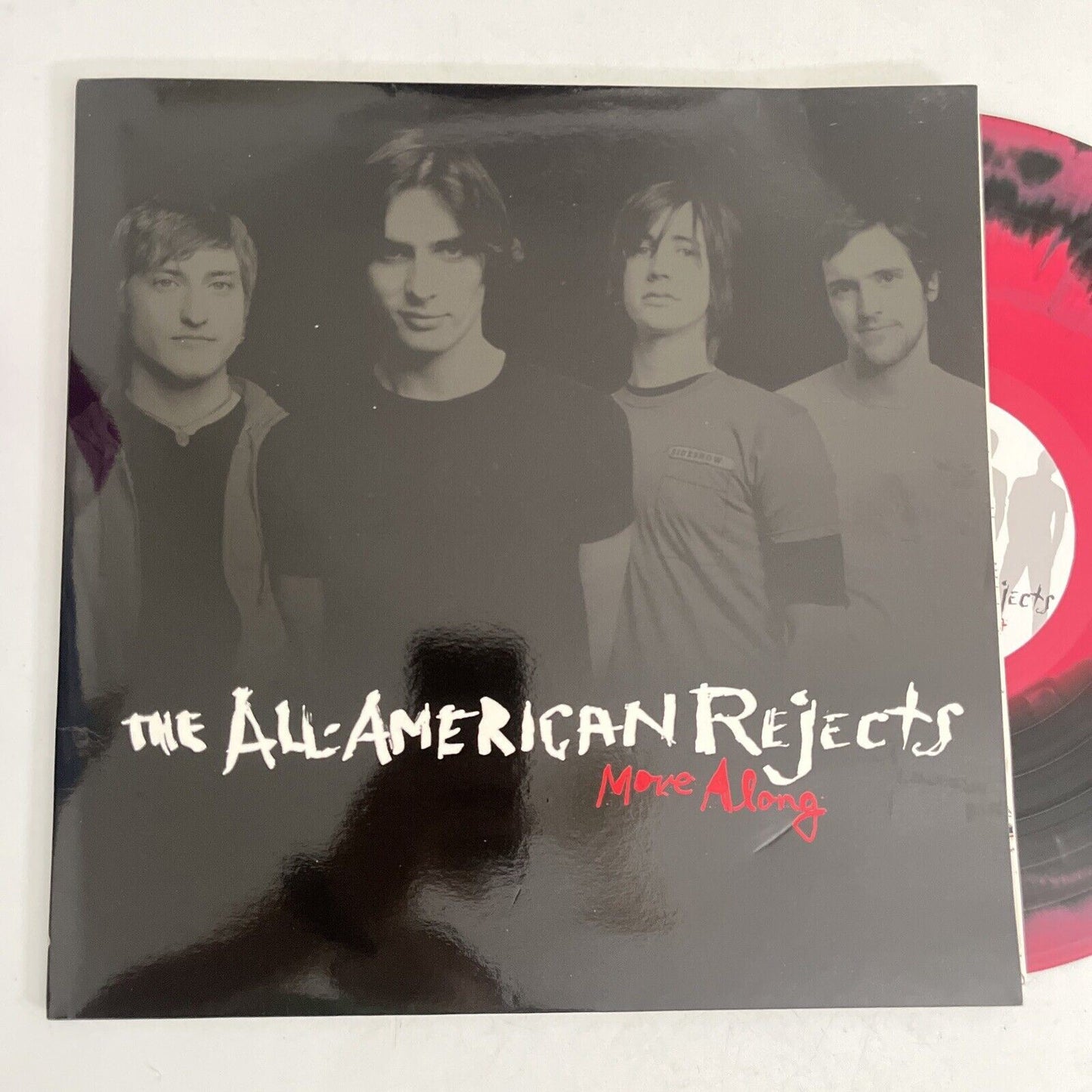 The All-American Rejects - Move Along (Vinyl Record, 2006) w/ Red Swirl Colored