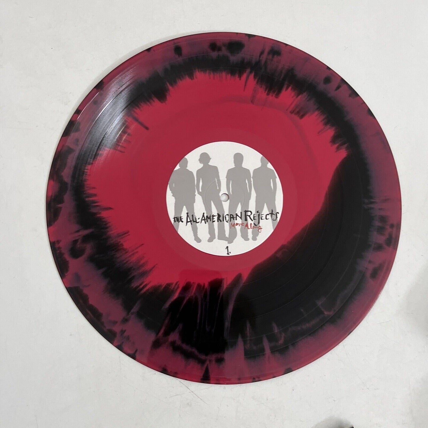 The All-American Rejects - Move Along (Vinyl Record, 2006) w/ Red Swirl Colored