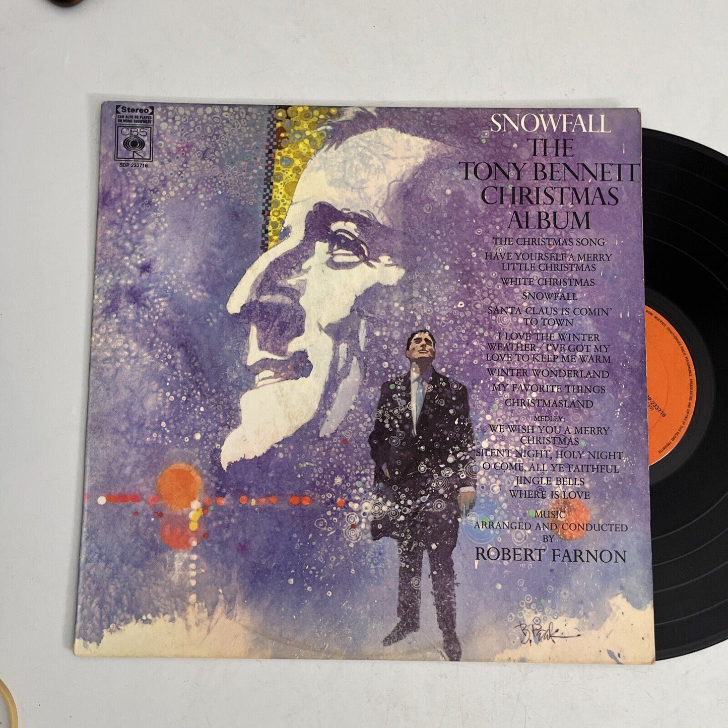 Snowfall: The Tony Bennett Christmas Album - Tony Bennett (Vinyl, 1968)