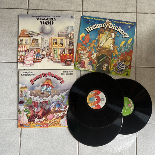 Songs & Stories from Play School: Wiggerly Woo, Hickory Dickory, Humpty Vinyl