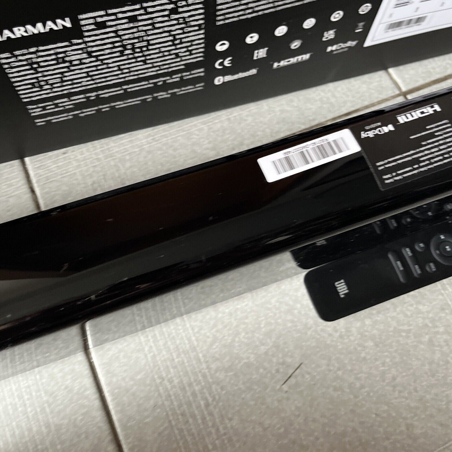 JBL Cinema SB120 2.0 Channel Bluetooth Soundbar Mint Condition Hardly Been Used