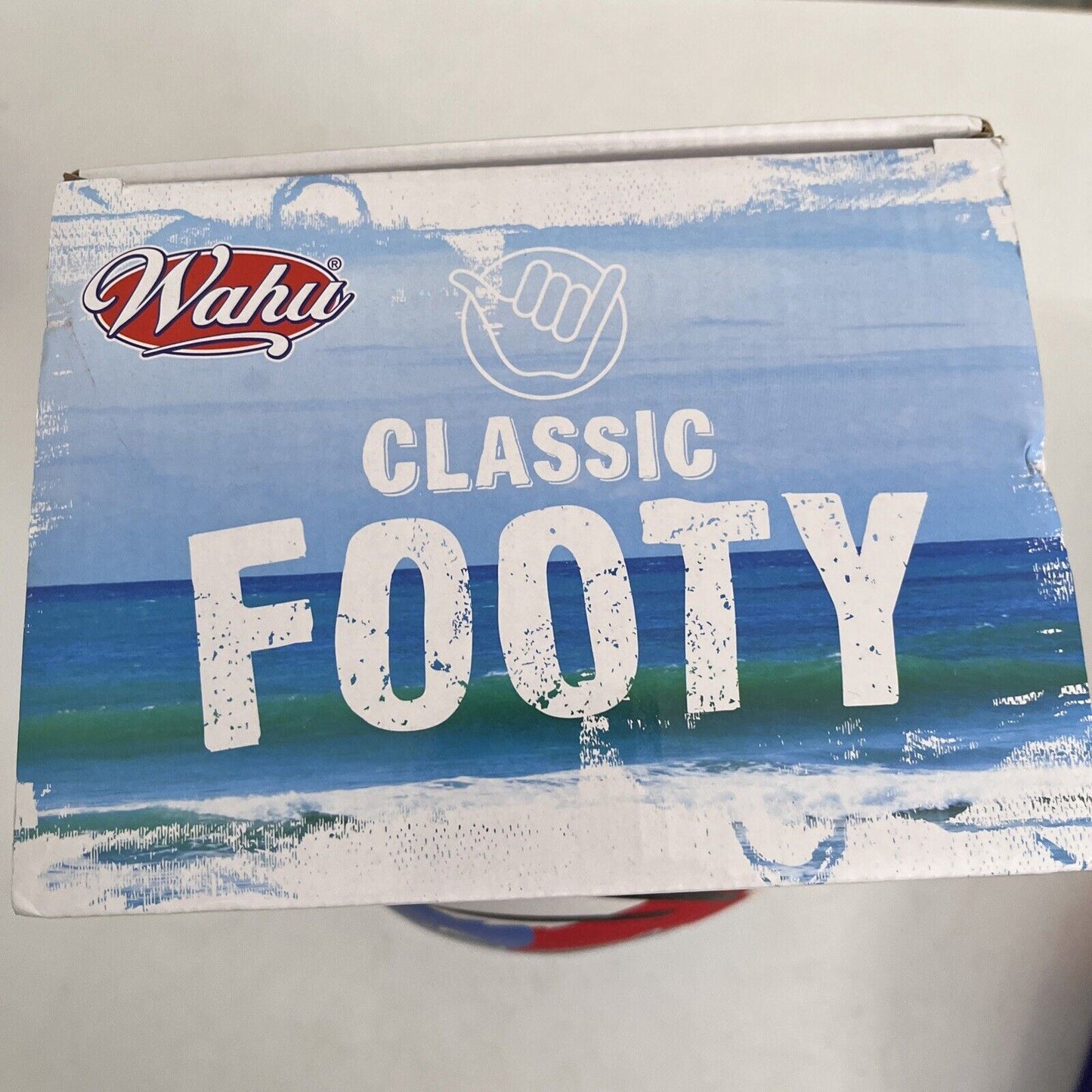 Wahu Beach Classic Footy Ball Neoprene  Rugby League AFL beach game