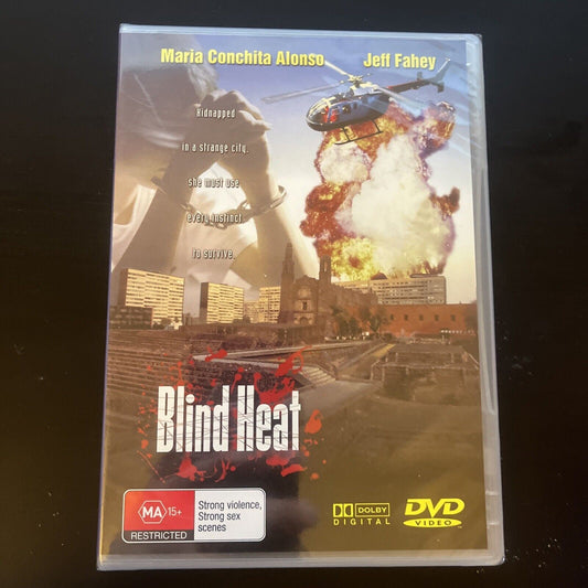 *New Sealed* Blind Heat (DVD, 2001) Maria Conchita Alonso, Jeff Fahey All Region