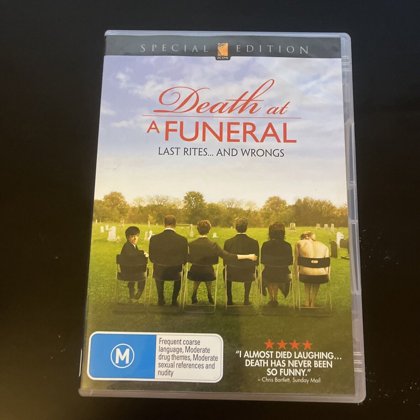 Death At A Funeral (DVD, 2007) Matthew MacFadyen, Keeley Hawes NEW Region 4