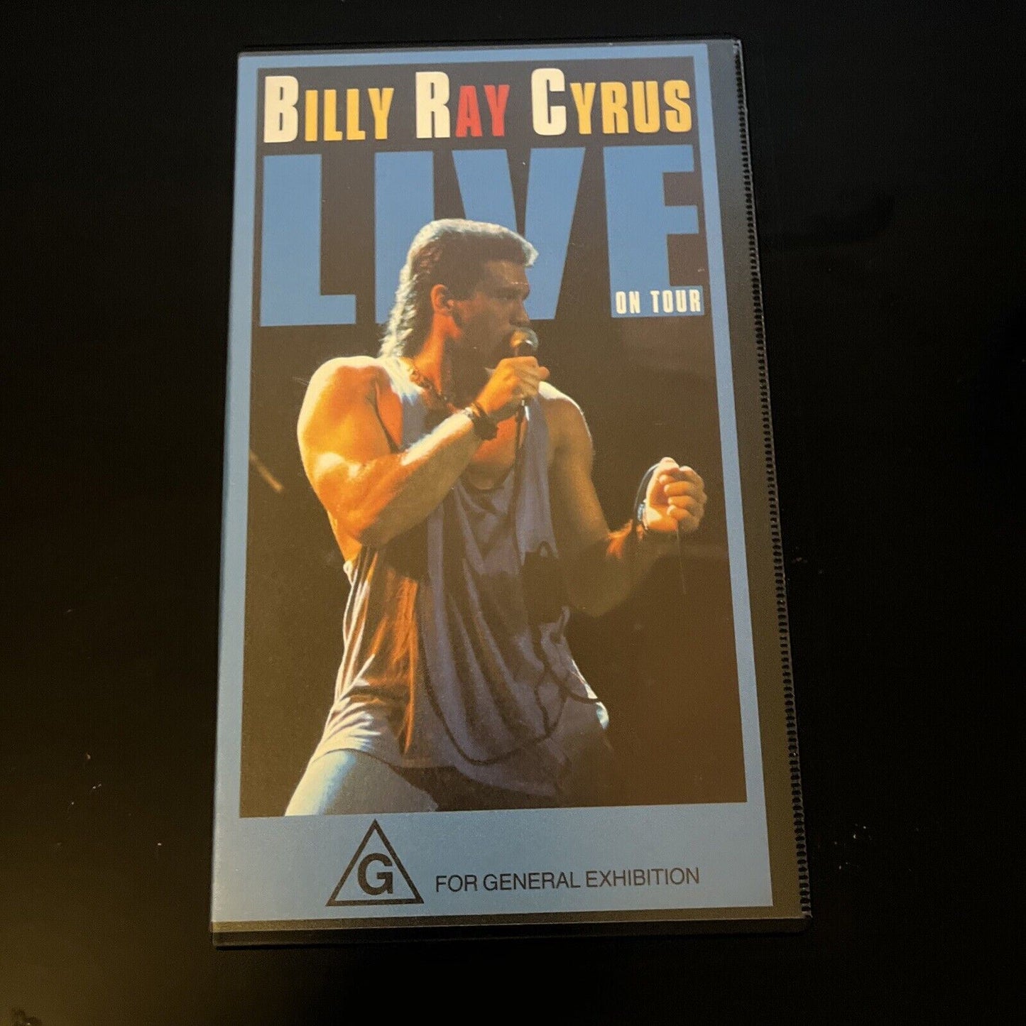 Billy Ray Cyrus LIVE on Tour (VHS, 1992) PAL Music Polygram Records