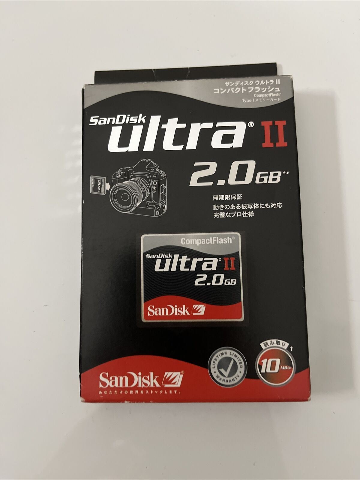 NEW SanDisk Ultra II Compact Flash CF Card 2 GB