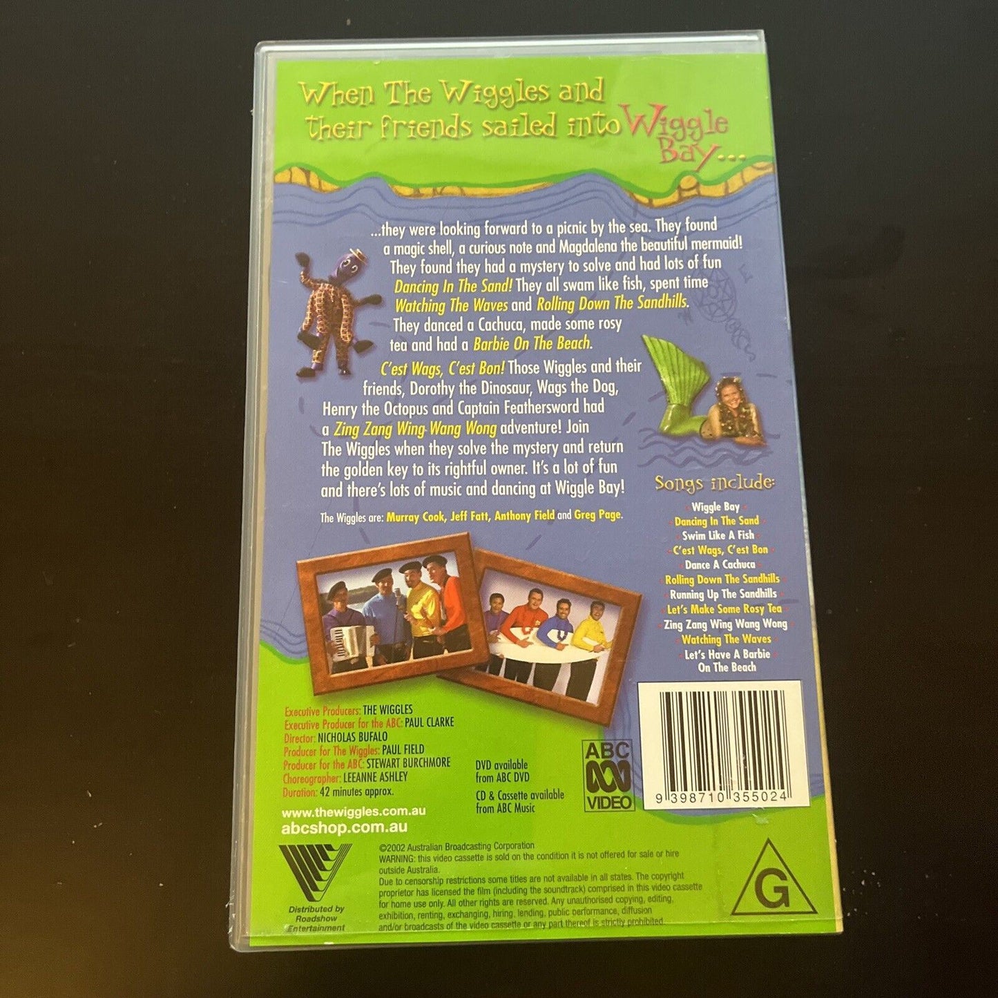 The Wiggles - Wiggle Bay (VHS, 2002) PAL