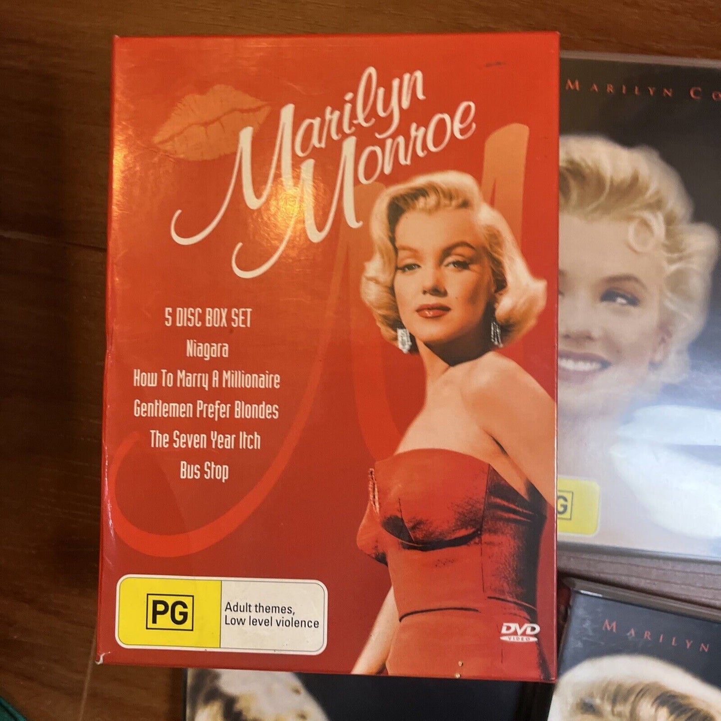 Marilyn Monroe - 5 Movie Collection (DVD, 2005, 5-Disc) Region 4