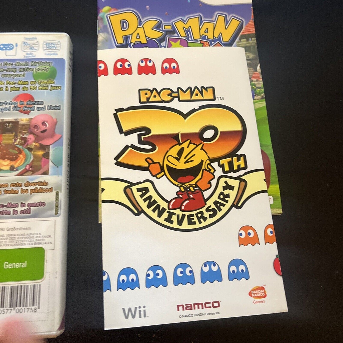 Pac-Man Party - Nintendo Wii Game PAL With Manual & Mini-Poster