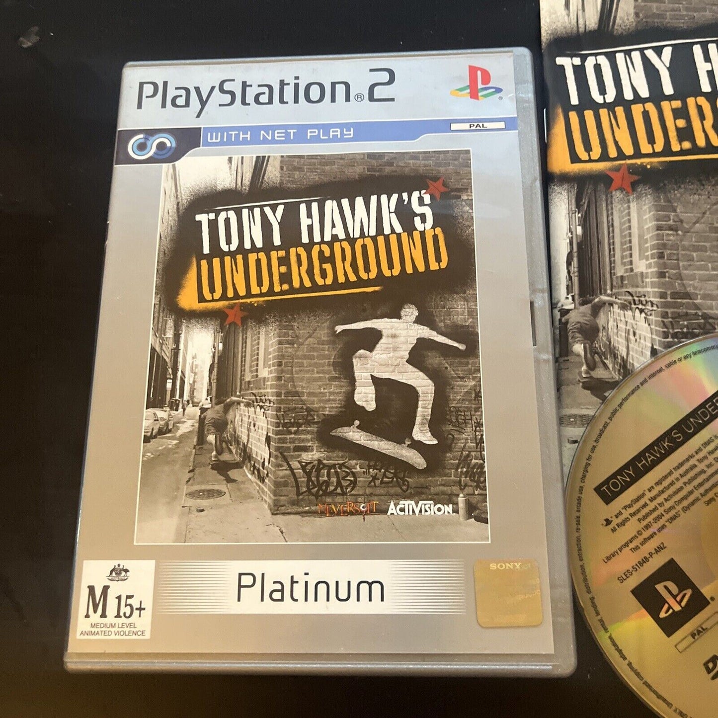 Tony Hawks Underground - Sony PlayStation 2 PS2 PAL Game Complete With Manual