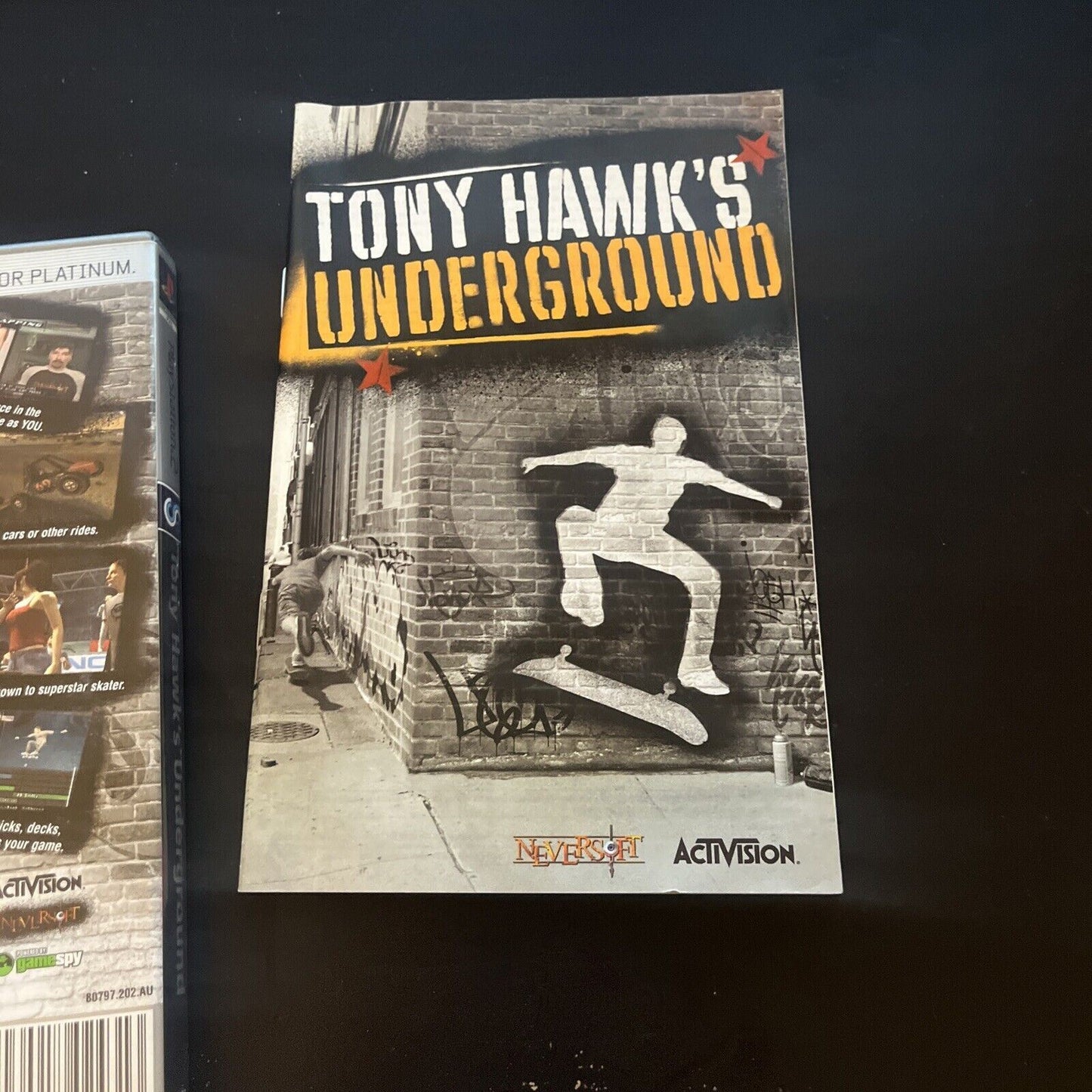 Tony Hawks Underground - Sony PlayStation 2 PS2 PAL Game Complete With Manual